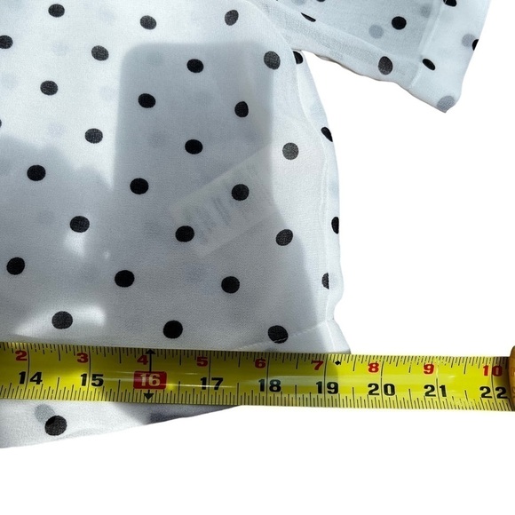 ARITZIA Wilfred Free Polka Dot Blouse EUC - Picture 7 of 9